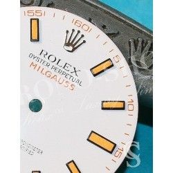 Rolex Fourniture pièce détachée montres Rare Cadran Blanc montres MILGAUSS 116400 Cal 3131