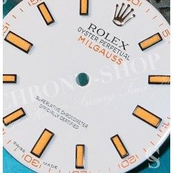 Rolex Fourniture pièce détachée montres Rare Cadran Blanc montres MILGAUSS 116400 Cal 3131