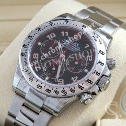 ★★ Rare Awesome Rolex Cosmograph Daytona SILVER RACING ARABIC Dial Ref.116509, 116519, 116520 cal 4130 ★★