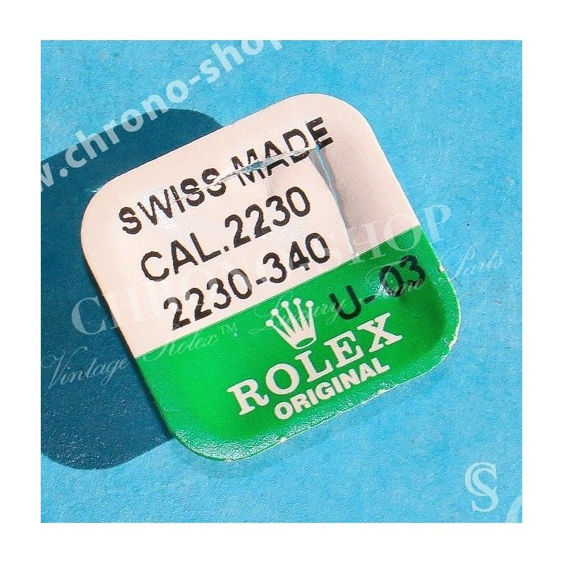 ROLEX Fourniture horlogerie 340 pièces montres Roue Moyenne Cal automatique 2230 ref 2230-340-G1