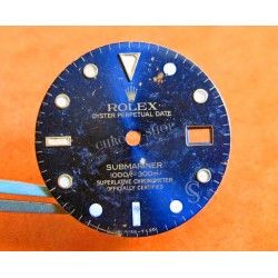 Vintage Genuine Rolex Submariner Gold 16803 16808 dial luminova markers
