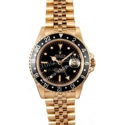 Rolex Fourniture pièce détachée montres 1 aiguille Or jaune GMT 24H GMT MASTER 16753, 16758, 16718, 16713 Cal 3075, 3185