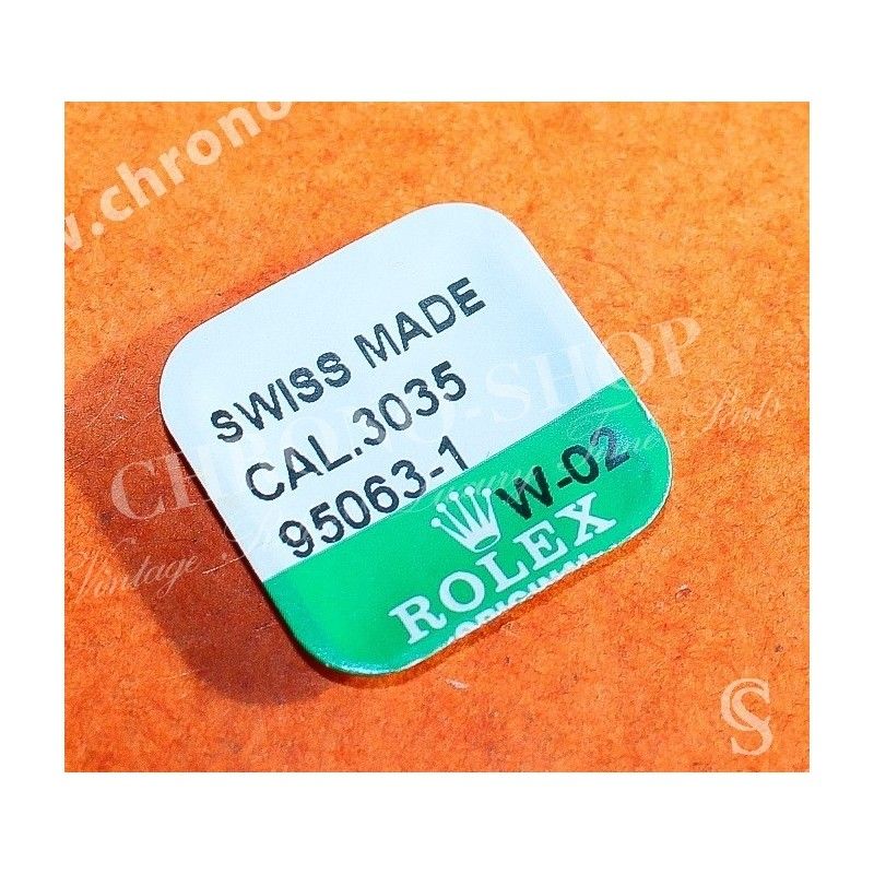 Rolex pièce détachée horlogerie fourniture ref 95063-1 Pierre de masse oscillante sous complete cal 3000, 3030, 3035