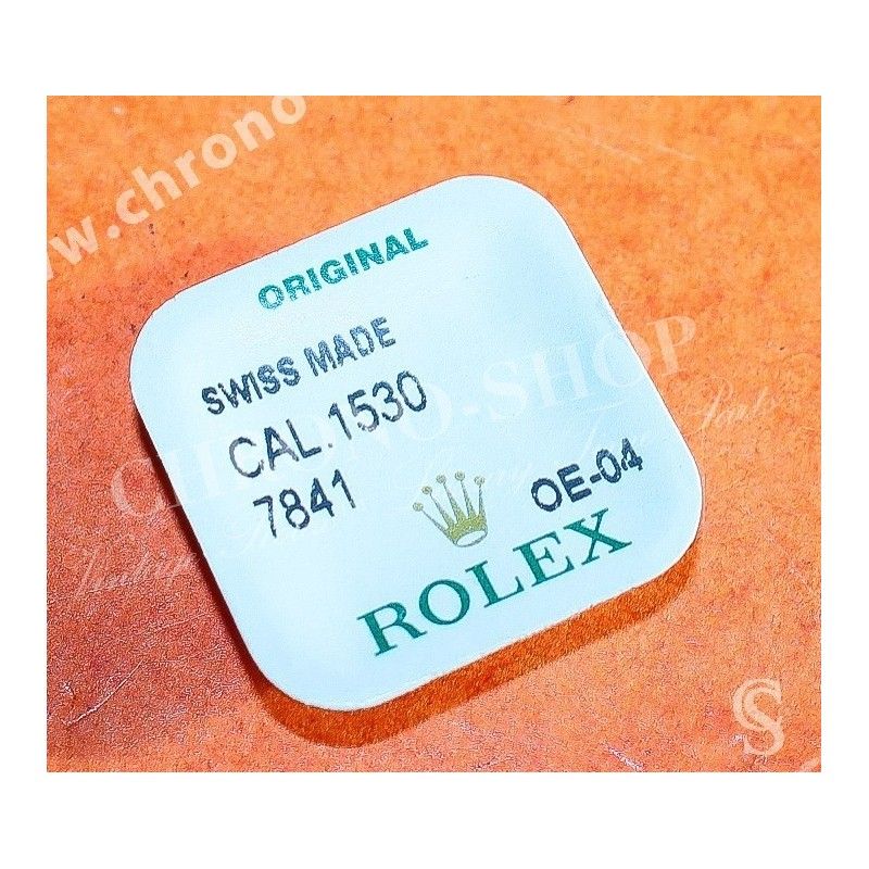 Rolex fourniture horlogère montres ref 7841 roue d’échappement pour calibres automatiques 1530, 1570, 1560