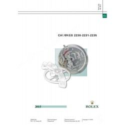 Rolex Authentique Fourniture horlogère ref 4424 Roue de grande moyenne montres Calibres 2030, 2035