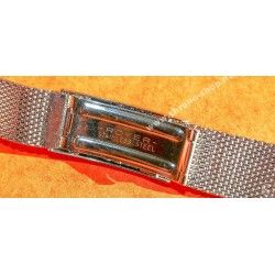 Bracelet 20mm Vintage de Montres en acier années 60-70 Mesh, milanais Breitling, Omega, heuer, Tissot, IWC, Jaeger