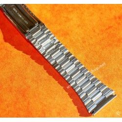 Vintage Watch Bracelet 20mm Swiss Made Rare 70's band Ssteel Watch Sport Heuer MONTREAL ref 110.503N