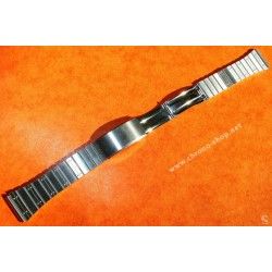 Vintage Watch Bracelet 20mm Swiss Made Rare 70's band Ssteel Watch Sport Heuer MONTREAL ref 110.503N