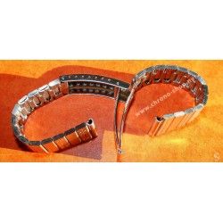 Vintage 70's Bracelet 20mm swiss Made Acier montres anciennes Heuer,Omega,Tissot,Enicar,Universal Genève