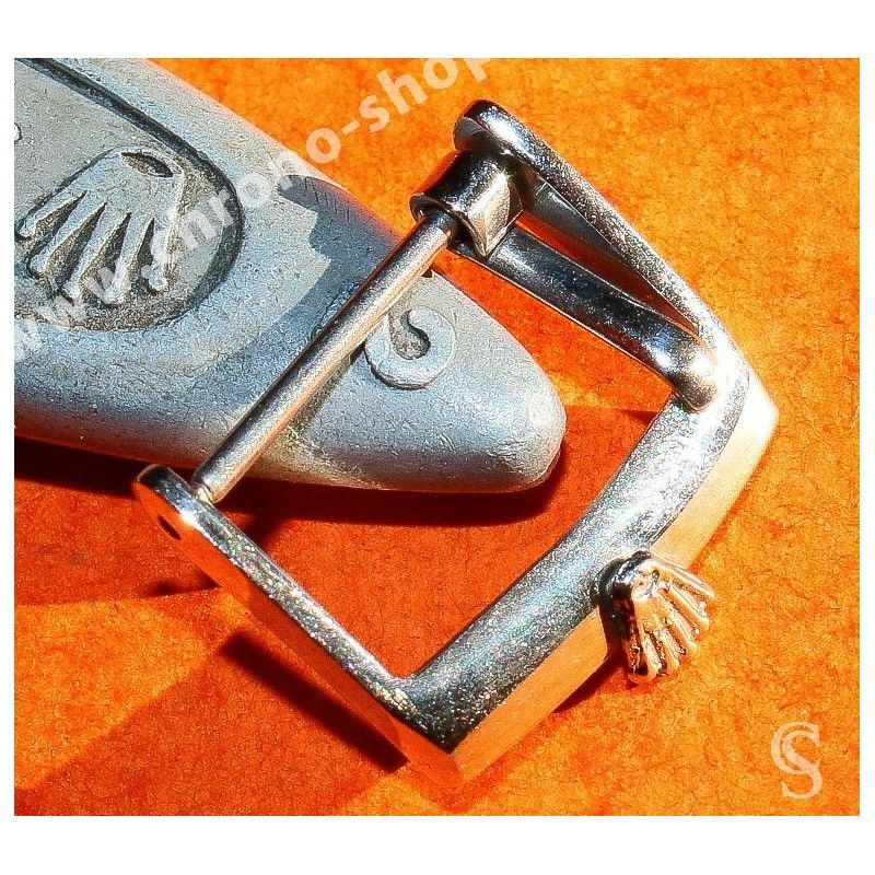 ROLEX, TUDOR New OEM Watch Strap Buckle 16mm -18mm Schnalle Fibbia Boucle STEEL NEW OLD STOCK OEM