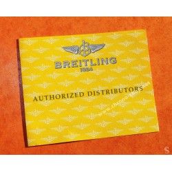 BREITLING AUTHORIZED DISTRIBUTORS WATCH MANUAL BOOK GUIDE BOOKLET MANUAL FOR SALE