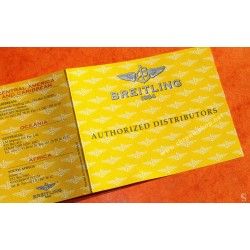 BREITLING AUTHORIZED DISTRIBUTORS WATCH MANUAL BOOK GUIDE BOOKLET MANUAL FOR SALE