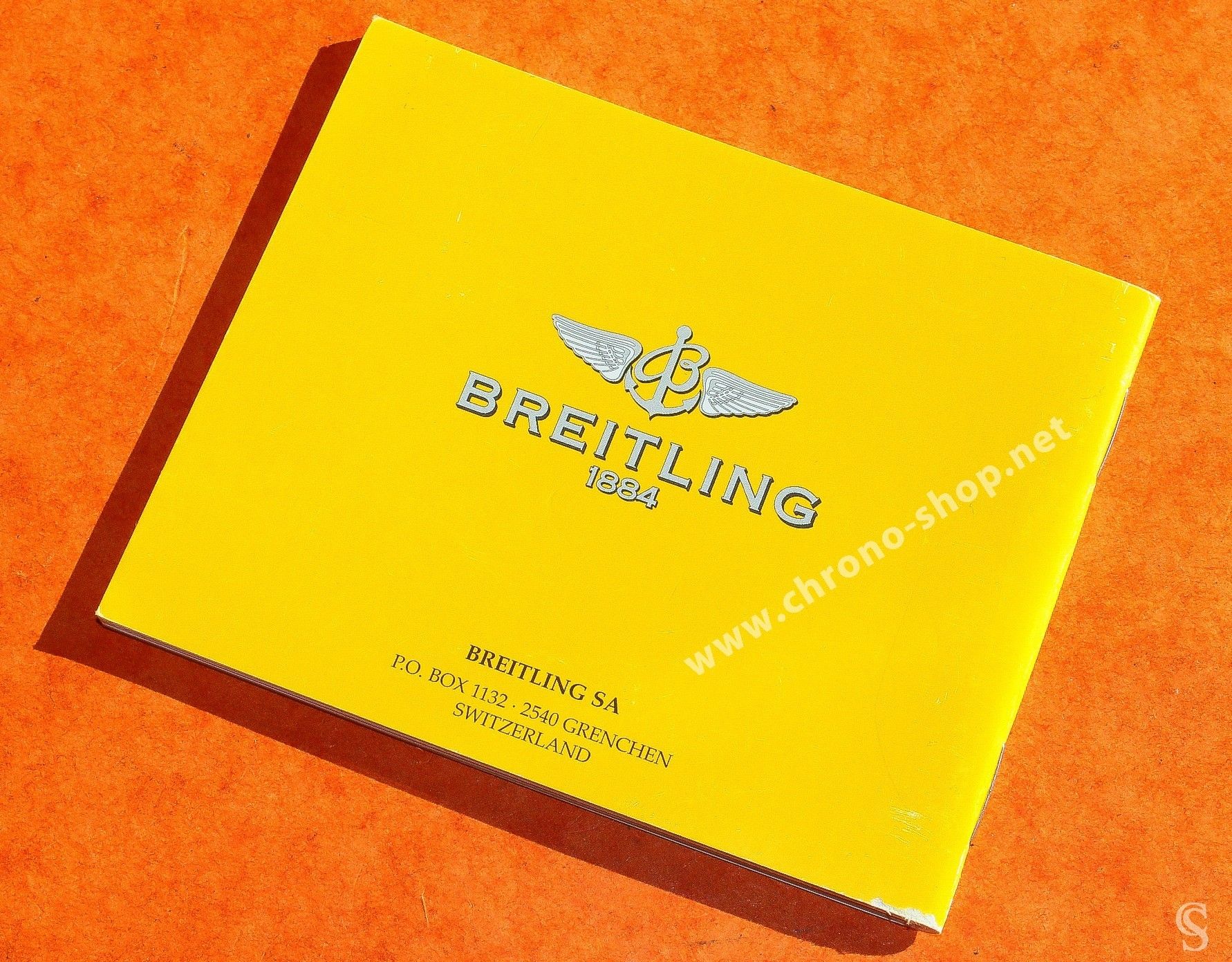 Notice D'origine Breitling Pour Montre B2 (B TWO) – Documentation Officielle Et Complète