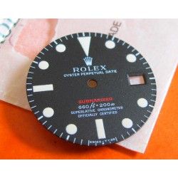 Vintage 1680 Rolex Cadran ROUGE SINGER Submariner Date tritium RED -MARK IV-