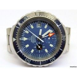 OMEGA Rare Accessoire Réhaut Lunette insert Montres Chrono BIG BLUE SEAMASTER 120M ref 176004