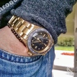Rolex Rare Couronne Or Jaune 703, 24-703-8, 7mm montres Submariner date or, bitons 16613, 16618, 16808, 16803, 1680/8