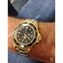 Rolex Rare Couronne Or Jaune 703, 24-703-8, 7mm montres Submariner date or, bitons 16613, 16618, 16808, 16803, 1680/8