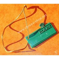 Vintage 1970-80 's Collectible Green Rolex Swimpruf Tag