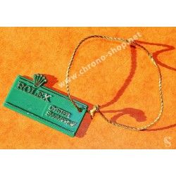 Vintage 1970-80 's Collectible Green Rolex Swimpruf Tag