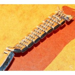 Vintage Collectible watch Ssteel bracelet Beads of Rice 19mm Patek, Rolex,Heuer,IWC,Omega,Breitling,Vacheron