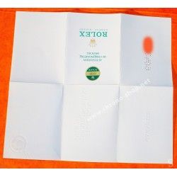 Rolex Rare Blank 70's Warranty Paper Unfilled guarantee DOCUMENT REGISTERED CERTIFICATE DAYTONA 6263 PAUL NEWMAN