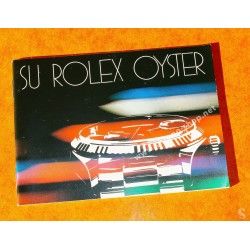 Vintage Rolex Booklet manual watch "Su Rolex Oyster" 1982 Spanish - 5513, 1680, 1675, 6263, 16800