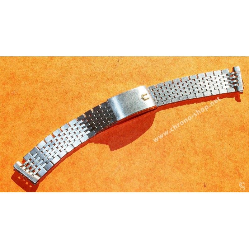 ♛ ROLEX RARE & SUBLIME 1959 "BIG LOGO" VINTAGE BRACELET RIVETS 19mm DAYTONA 6241, 6239, 6262 Antimagnetic♛