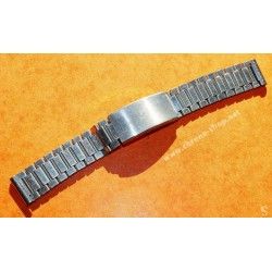 Vintage & Collectible watch Ssteel bracelet Beads of Rice 16mm 60's Rolex,Heuer,IWC,Omega,Breitling,Vacheron