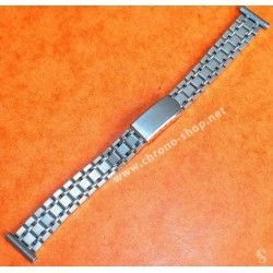 Genuine & Rare 60's Ladies Jubilee Ladies Bracelet 12/13mm ss folded links stainless steel