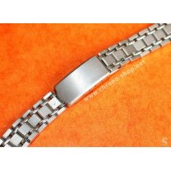 BRACELET ACIER VINTAGE MONTRES DAMES 16mm LADY MAILLONS PLATS STYLE AUDEMARS PIGUET