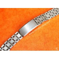 Genuine & Rare 60's Ladies Jubilee Ladies Bracelet 12/13mm ss folded links stainless steel