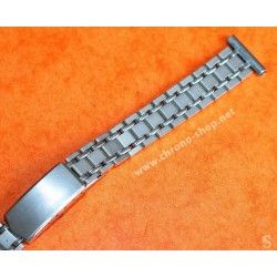 Genuine & Rare 60's Ladies Jubilee Ladies Bracelet 12/13mm ss folded links stainless steel