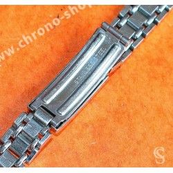 Genuine & Rare 60's Ladies Jubilee Ladies Bracelet 12/13mm ss folded links stainless steel