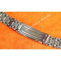 BRACELET ACIER VINTAGE MONTRES DAMES 16mm LADY MAILLONS PLATS STYLE AUDEMARS PIGUET