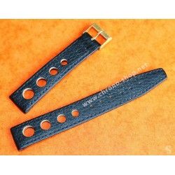 Genuine 70's 18mm Tropic Style Swiss Leather style watch strap bracelet NOS 1960s/70s Rolex, Tudor, omega, IWC, Triton