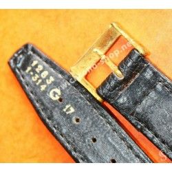 Genuine 70's 18mm Tropic Style Swiss Leather style watch strap bracelet NOS 1960s/70s Rolex, Tudor, omega, IWC, Triton