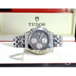 TUDOR Chronautic Chronograph 79380, 79390 Accessoire Authentique Cadran Gris perle & Blanc