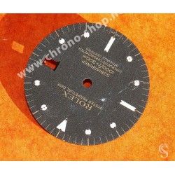 ROLEX RARE SUBMARINER DATE MAT FADED WATCH DIAL PART 16808, 16803, 16613, 16618 CAL 3035, 3135