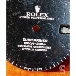 ROLEX GENUINE VINTAGE WATCH DIAL SUBMARINER DATE PART DIAL 16800, 168000, 16610 TO CUSTOMIZE