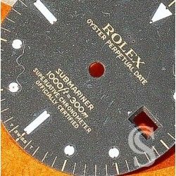 ROLEX RARE SUBMARINER DATE MAT FADED WATCH DIAL PART 16808, 16803, 16613, 16618 CAL 3035, 3135