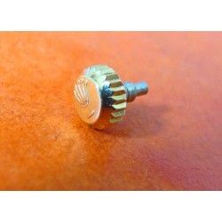 18K Rolex Genuine Twinlock Oyster Gold Screw Down Crown 6mm