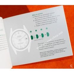 Rolex livret, manuel, notice, mode d'emploi 2014 Langue Français montres Oyster Perpetual Datejust 116200, 116234 36mm