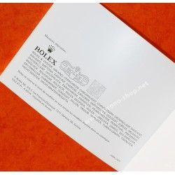 Rolex livret, manuel, notice, mode d'emploi 2014 Langue Français montres Oyster Perpetual Datejust 116200, 116234 36mm