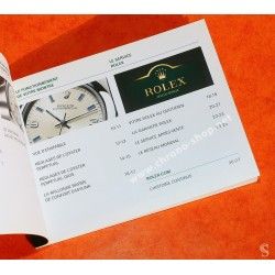 Rolex Authentic Instructions Manual Booklet 2014 Oyster Perpetual Date watches French language