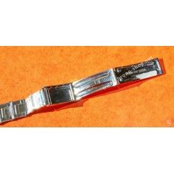 Accessoire Montres Brin de Bracelet Acier 18, 19, 20mm Adaptables Générique Vintage type Rolex Hommes maillons rivets