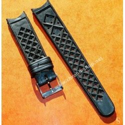 Genuine 70's 19mm Tropic Swiss dive watch strap bracelet curved ends NOS 1960s/70s Rolex, Tudor, omega, IWC, Triton