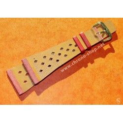 Genuine 70's 17mm Tropic Style Swiss Leather style watch strap bracelet NOS 1970s Rolex, Tudor, omega, IWC, Triton