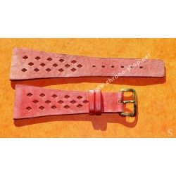 Genuine 70's 17mm Tropic Style Swiss Leather style watch strap bracelet NOS 1970s Rolex, Tudor, omega, IWC, Triton