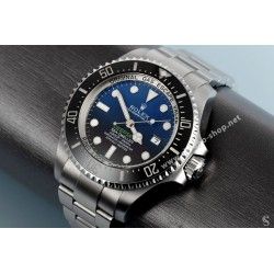 Rolex Extension plongée maillon Montres hommes 116660, Sea-Dweller 4000, DEEP SEA, Deep Sea Blue, 116600