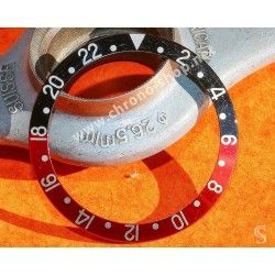 ROLEX INSERT GRADUE 24H DE LUNETTE MONTRES GMT MASTER 16700, 16710, 16760 FAT LADY COKE